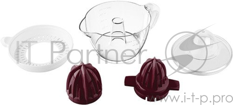 Соковыжималка цитрусовая Scarlett SC-JE50C06 25Вт рез.сок.:700мл. белый/коричневый