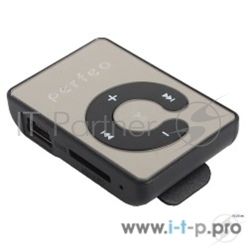 Плеер Perfeo цифровой аудио плеер Music Clip Color, чёрный (VI-M003 Black)