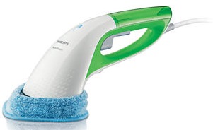 Пароочиститель ручной Philips FC7008/01 1200Вт белый/зеленый