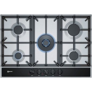 Встраиваемая варочная панель NEFF Встраиваемая варочная панель NEFF/ Газ, 4.5x75x52, нерж. сталь, независимая, дисплей, WOK