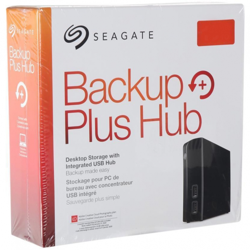 Внешний жесткий диск 3.5 Seagate (STEL6000200) 6Tb, USB 3.0, черный, retail (Backup Plus)
