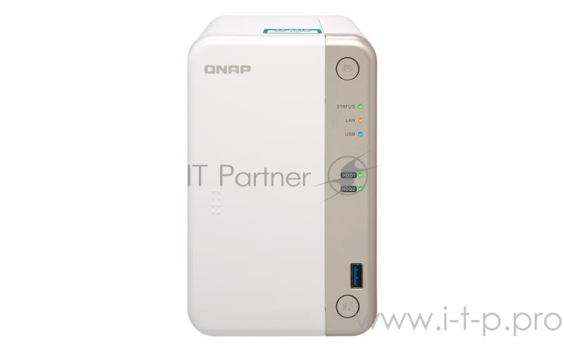 СХД настольное исполнение 2BAY 4GB TS-251B-4G QNAP