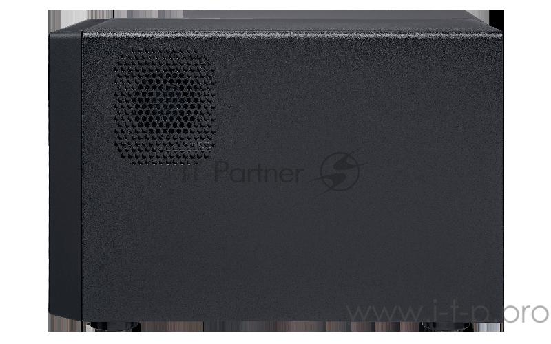 Сетевое хранилище без дисков SMB QNAP TVS-472XT-PT-4G 4-Bay NAS, Intel Pentium Gold G5400T 2-core 3.1 GHz processor, 4GB DDR4 RAM (max 32GB RAM), 4x 2.5/3.5 SATA HDD/SSD + 2x M.2 PCIe SSD slot, 2xGbE LAN, 1 x 10GBase-T, 2 x Thunderbolt 3 port