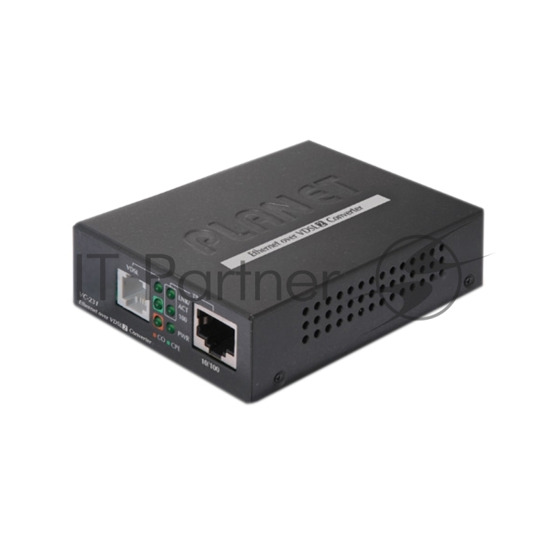 VC-231 конвертер Ethernet в VDSL2, внешний БП 100/100 Mbps Ethernet to VDSL2 Converter - 30a profile