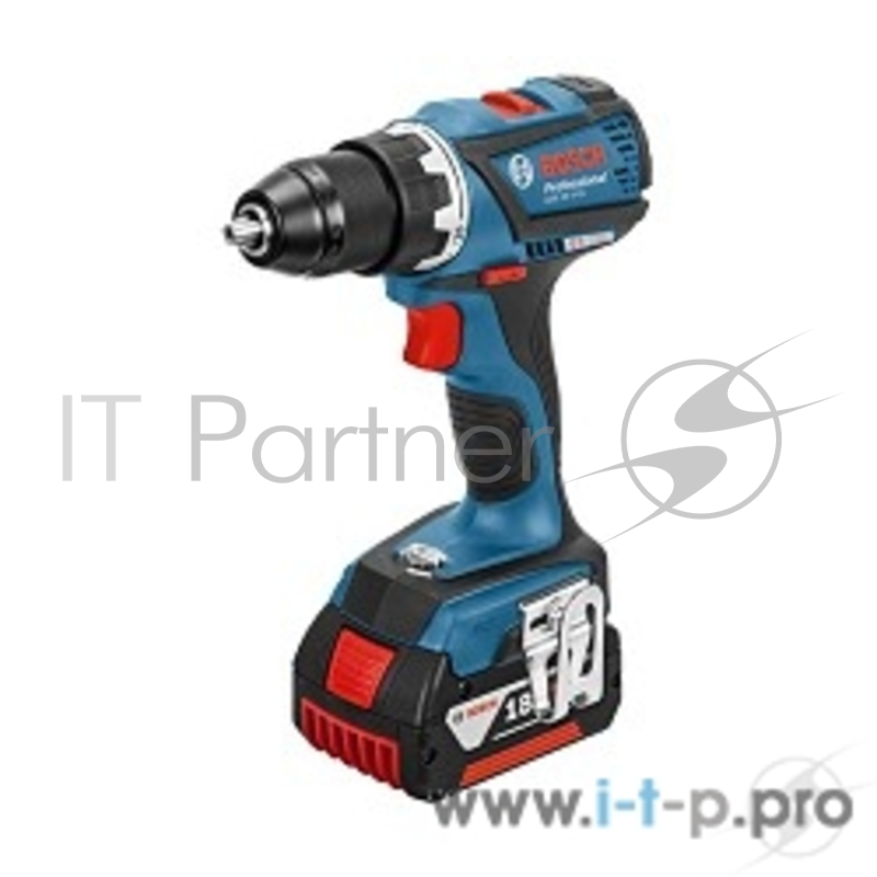 Дрель, Шуруповерт Bosch GSR 18 V-EC 2x5,0AH L-Boxx EU 06019E8104 { 18 В, 1900 об/мин, 5.0 Ач, чемодан, 2 акк, ЗУ}