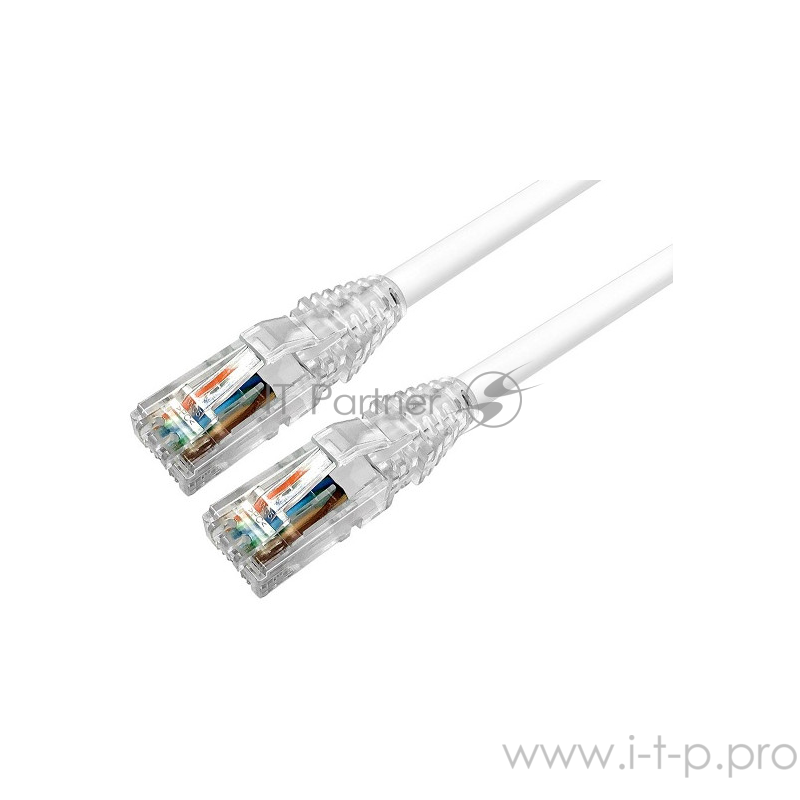 Патч-корд CAT6 UTP LSZH 10м белый NPC CAT 6, UTP, LSZH, WT, 10m