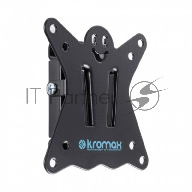 Крепеж Kromax CASPER-100 black, Кр. стал. наст. для TV 10