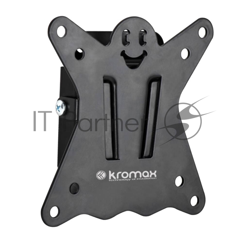Крепеж Kromax CASPER-100 black, Кр. стал. наст. для TV 10