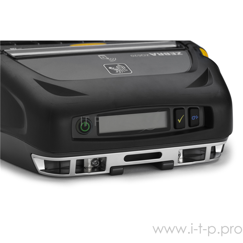 Мобильный принтер этикеток ZQ520 DT Printer ZQ520 Dual Radio (Bluetooth 3.0/WLAN), Linered Platen, Active NFC, English, Grouping E