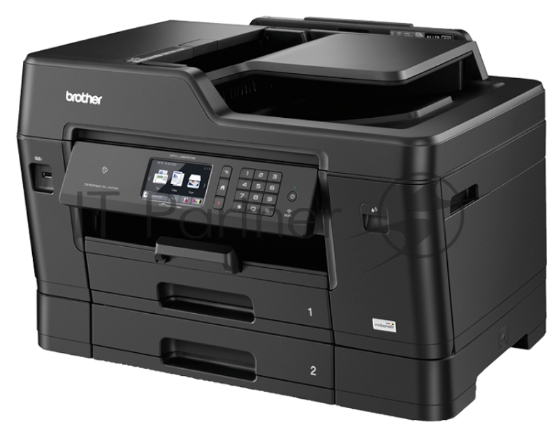 Принтер Brother MFC-J3930DW MFCJ3930DWR1 {черный, струйный, A3, цветной, ч.б. 22 стр/мин, цвет 20 стр/мин, печать 4800x1200, скан. 1200х2400, лоток 500 листов, Wi-Fi, NFC.}