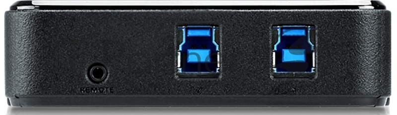 Переключатель, электрон., USB, 2 User > 2 устройства + клавиатура + мышь, 2 USB A-тип > 4 USB A-тип, Male > Female, со встроен. шнурами 2х1.2м., (USB 2.0) 2 PORT USB3.0 Peripheral Sharing Device.