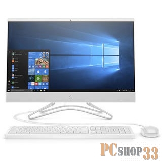 Моноблок HP 24-f0145ur Touch 23,8 (1920x1080) Intel Core i7-9700T, 16GB DDR4-2400 SODIMM (2x8GB), SSD 512Gb, NVIDIA GT MX110 2GB GDDR5, no DVD, USB kbd&mouse, Privacy VGA webcam, Snow White, Win10, 1Y Wty