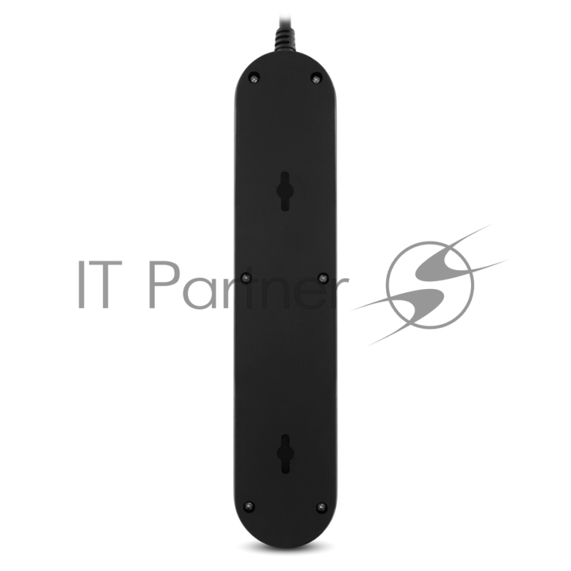 Удлинитель SVEN EX-I5 черный 1,8 м (вх.вилка IEC-320 (C14), вых. розетки 5× СЕЕ 7/4) Extender SVEN EX-I5 black 1,8 m (5 outlets), C14