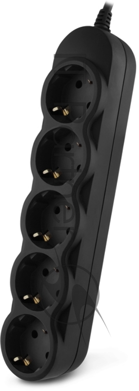 Удлинитель SVEN EX-I5 черный 1,8 м (вх.вилка IEC-320 (C14), вых. розетки 5× СЕЕ 7/4) Extender SVEN EX-I5 black 1,8 m (5 outlets), C14