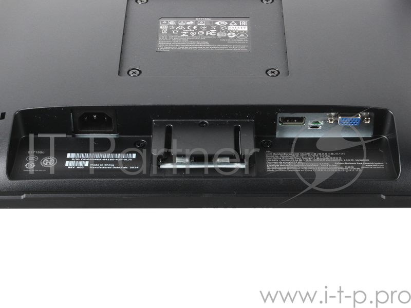 Монитор 17 Dell E1715S Black LED, 1280x1024, 5ms, 250 cd/m2, 800:1, D-Sub, DP