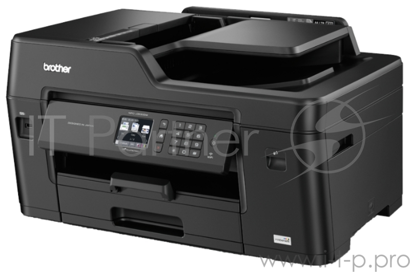 Принтер Brother MFC-J3530DW MFCJ3530DWR1 {черный, струйный, A3, цветной, ч.б. 22 стр/мин, цвет 20 стр/мин, печать 4800x1200, скан. 1200х2400, лоток 250 листов, USB, Wi-Fi.}