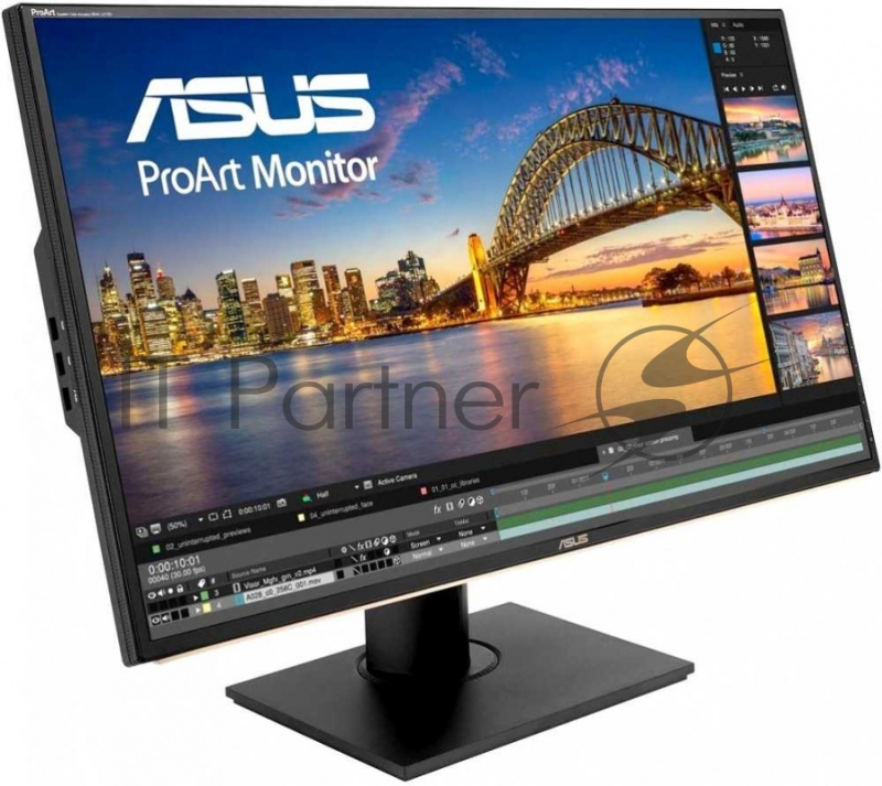 Монитор ASUS 32 ProArt PA329C IPS LED 4K, 3840x2160, 5ms, 600cd/m2, 178°/178°, 100Mln:1, HDMI*3, DP, USB-Hub, USB-C, HDR10, Апп. калибровка, колонки, Tilt, Swivel, Pivot, HAS, VESA, Black, 90LM02CC-B02370