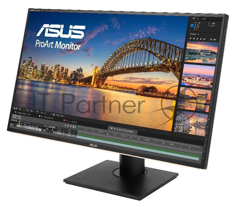 Монитор ASUS 32 ProArt PA329C IPS LED 4K, 3840x2160, 5ms, 600cd/m2, 178°/178°, 100Mln:1, HDMI*3, DP, USB-Hub, USB-C, HDR10, Апп. калибровка, колонки, Tilt, Swivel, Pivot, HAS, VESA, Black, 90LM02CC-B02370