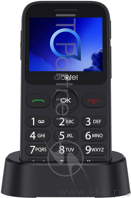 Alcatel 2019G Black/Metallic Gray
