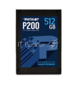 SSD жесткий диск SATA2.5 512GB P200 P200S512G25 PATRIOT