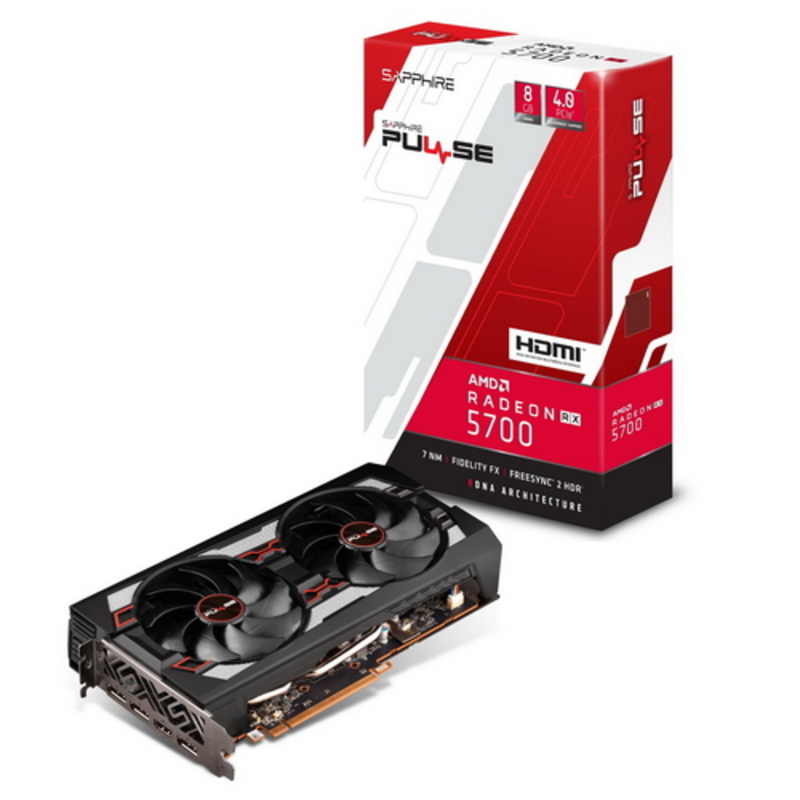 Видеокарта PCIE16 RX 5700 8GB GDDR6 PULSE 11294-01-20G SAPPHIRE