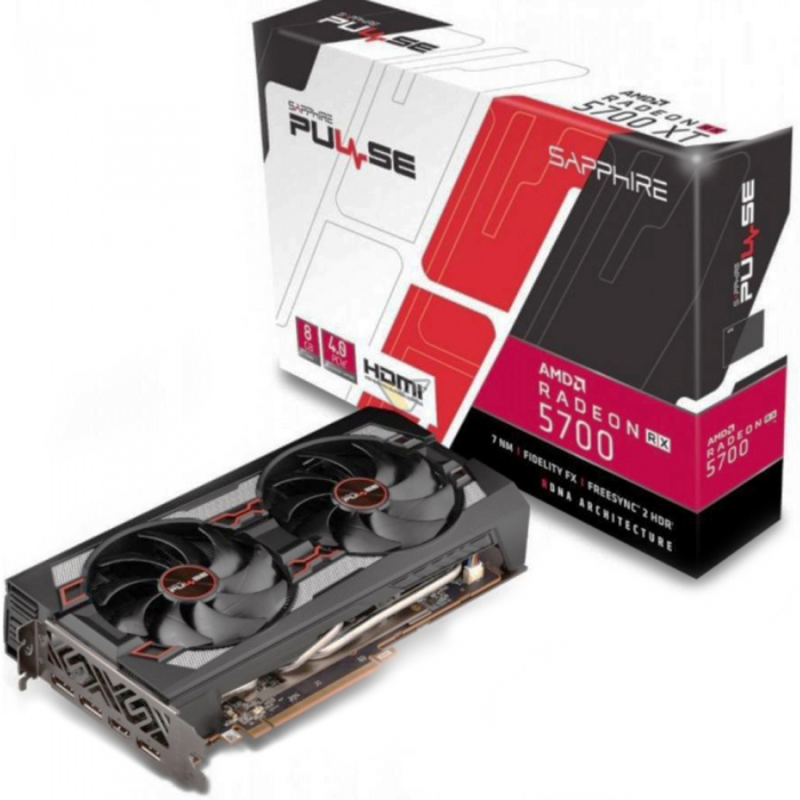 Видеокарта PCIE16 RX 5700 8GB GDDR6 PULSE 11294-01-20G SAPPHIRE
