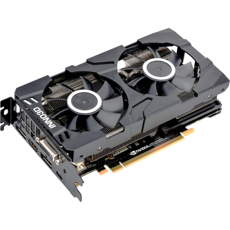Видеокарта RTX 2070 TWIN X2 8GB (1620Mhz / 14.0Gbps) / 8GB GDDR6 / 256-bit / DP x3 + HDMI / VA23 / D18Z6710(N20702-08D6-1710VA23)