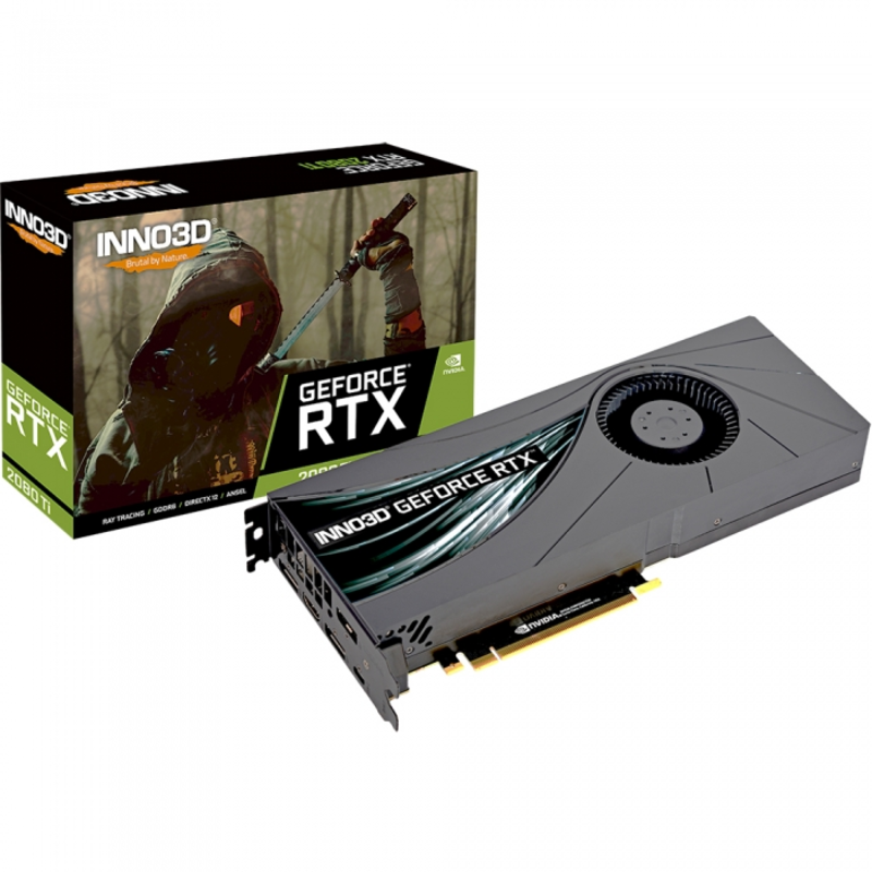 Видеокарта RTX 2080 TI JET 11GB (1545Mhz / 14.0Gbps) / 11GB GDDR6 / 352-bit / DP+DP+DP+HDMI+USB-C / AK0705 / PG150 (N208T1-11D6-1150022)