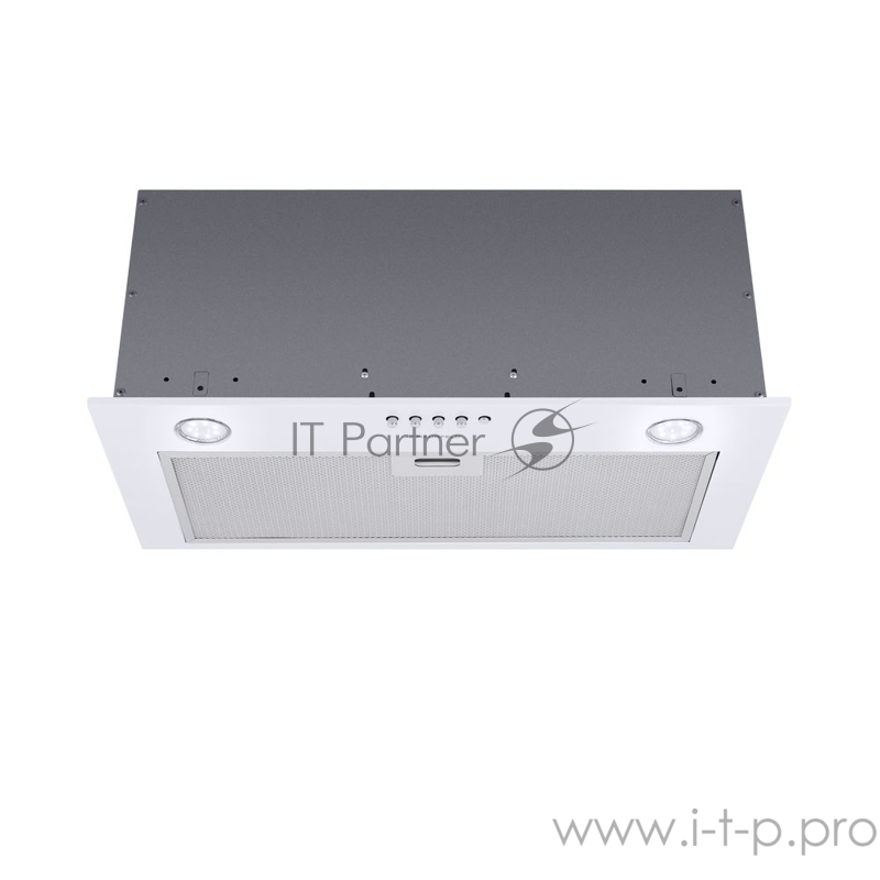 Вытяжка встраиваемая Maunfeld Crosby Power 60 белый управление: кнопочное (1 мотор)