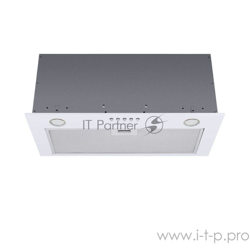 Вытяжка встраиваемая Maunfeld Crosby Power 60 белый управление: кнопочное (1 мотор)