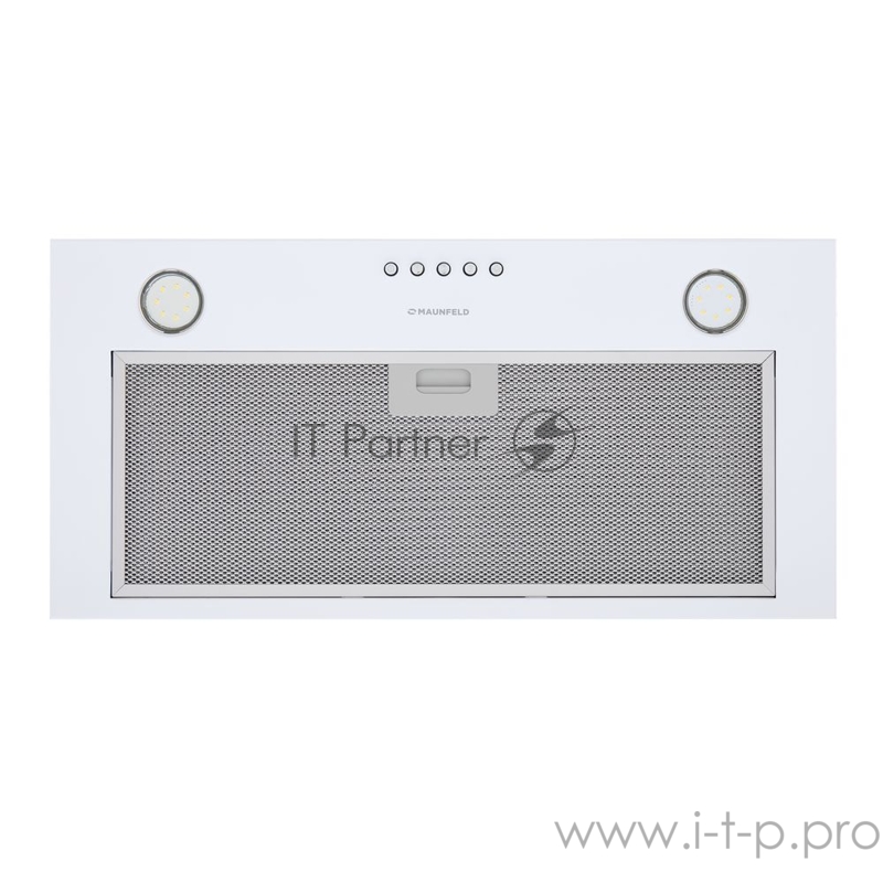 Вытяжка встраиваемая Maunfeld Crosby Power 60 белый управление: кнопочное (1 мотор)