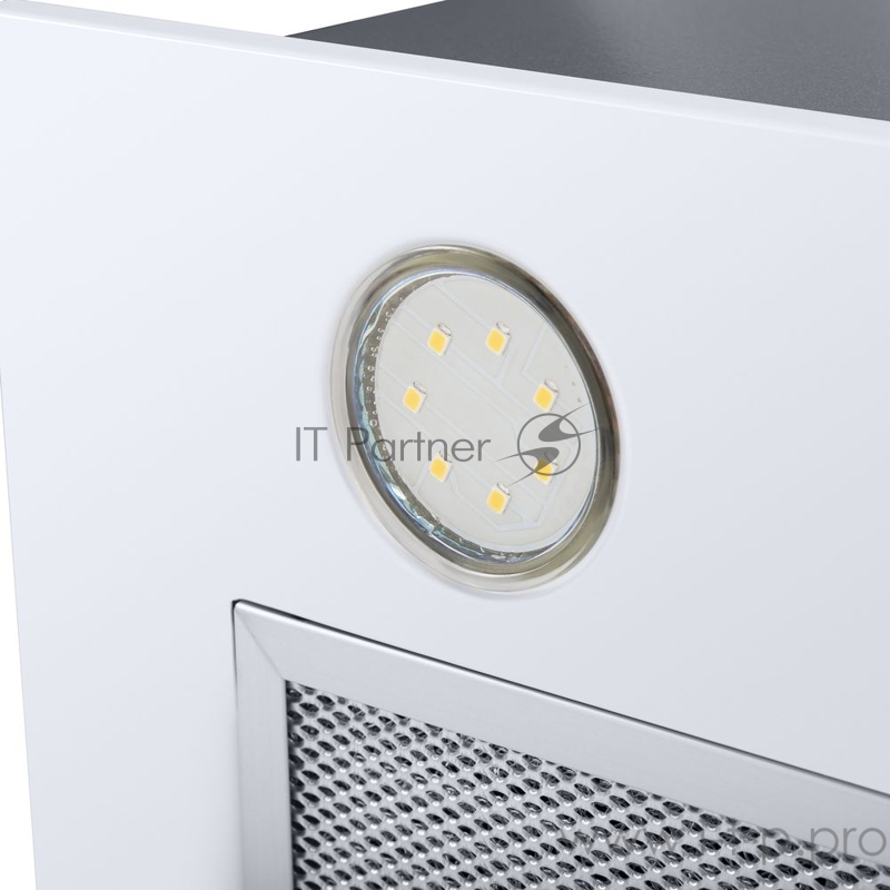 Вытяжка встраиваемая Maunfeld Crosby Power 60 белый управление: кнопочное (1 мотор)