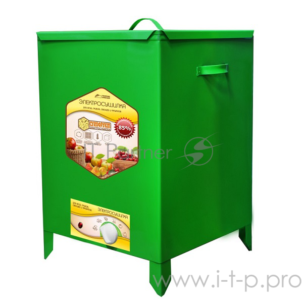 Сушилка для овощей и фруктов СУХОФРУКТ, метал. квадр. корпус, конвекция, 20 л, 4 поддона, 450Вт