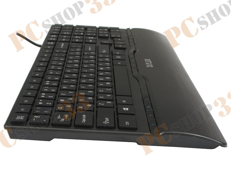 Клавиатура Delux K1882, 103+15кн., черный (USB)
