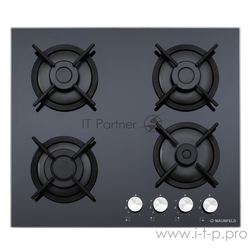 Газовая варочная поверхность Maunfeld EGHG.64.1CB/G черный