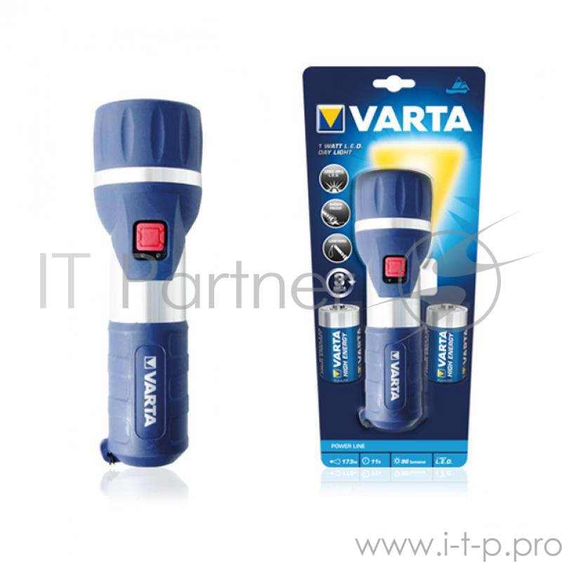 Фонарь VARTA 1 W LED DAYLIGHT 2 D