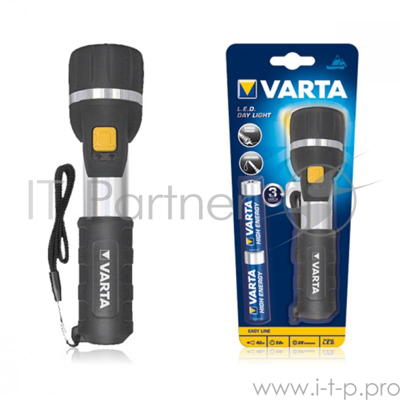Фонарь VARTA 0,5 W LED DAY LIGHT 2 AA