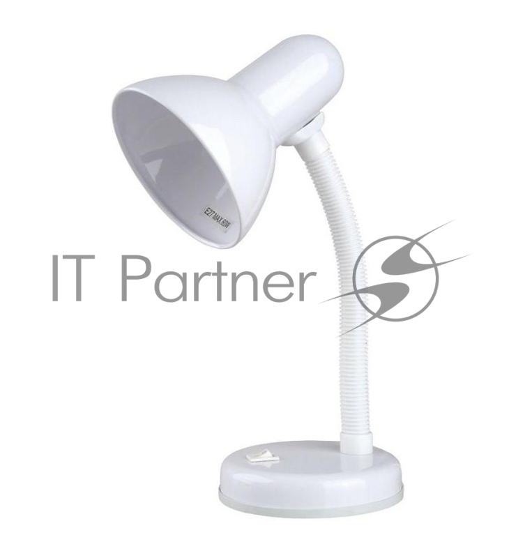 Camelion KD-301 С01 белый (Светильник настольный,230V 60W)