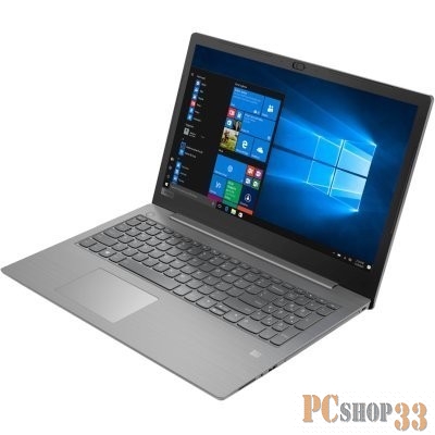 Ноутбук Lenovo V330-15IKB 81AX001HRU (Core i7 8550U-1.80ГГц, 8ГБ, 256ГБ SSD, HDG, DVDRW, LAN, WiFi, BT, WebCam, 15.6 1920x1080, W10 Pro), серый