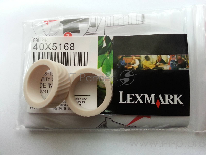 Набор резинок для роликов захвата Lexmark C54x/C73x/C74x/X54x/X73x/X74x/ 2шт (40X5168)