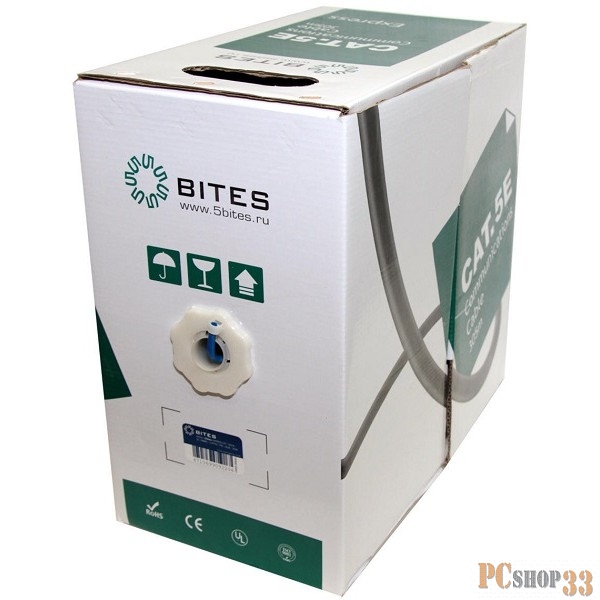 5bites FS5525-305B-BL Кабель Express FTP / SOLID / 5E / 24AWG / COPPER / PVC / BLUE / 305M