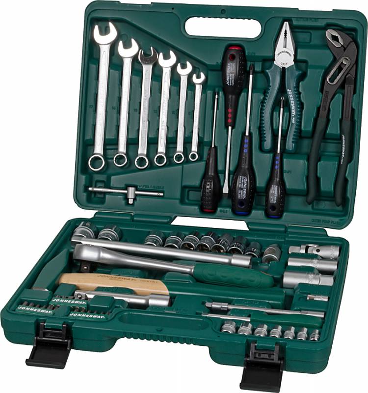 Jonnesway S04H52460S Универсальный набор торцевых головок, 60 пр. 47566