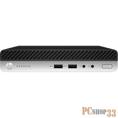 HP ProDesk 400 G5 Mini Core i3-9100T,8GB,256GB M.2,Slim kbd/mouse,Stand,VGA Port,Win10Pro(64-bit),1-1-1 Wty