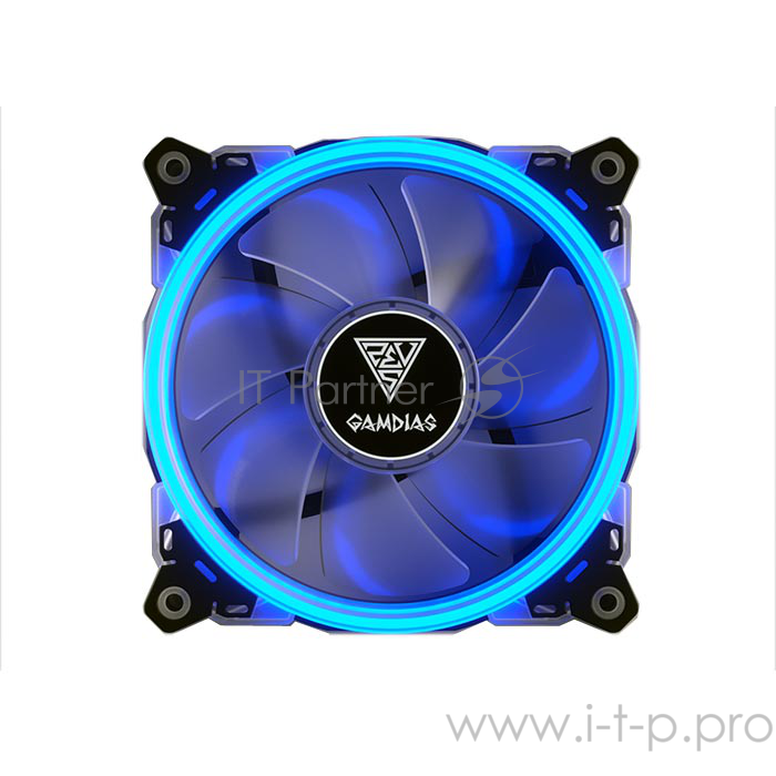 Gamdias AEOLUS M1A-1201 (1x120mm / RGB/ 4Pin Molex/ 3-pin RGB header)