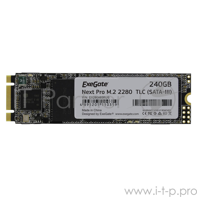 Накопитель SSD ExeGate Next Pro 240 Gb M.2 2280 TLC (SATA-III)