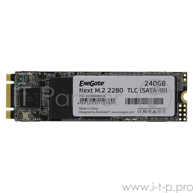 Накопитель SSD ExeGate Next 240 Gb M.2 2280 TLC (SATA-III)