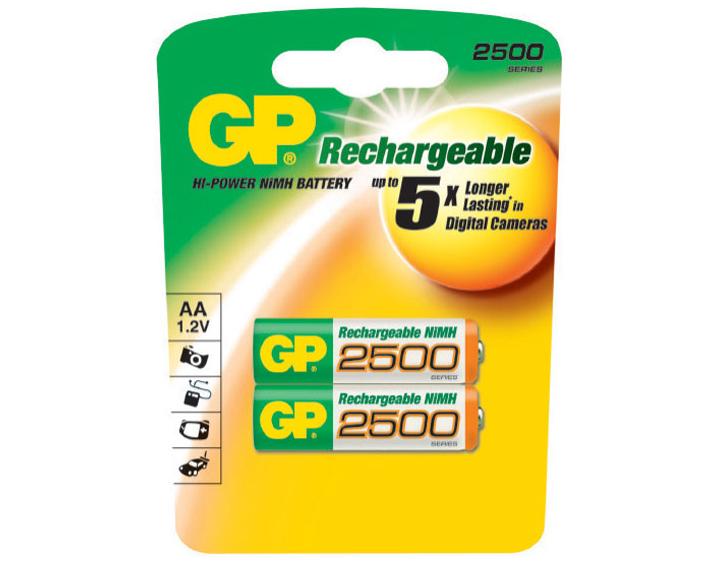 Аккумулятор GP 250AAHC-2DECRC2 20/200 (2 шт. в уп-ке)