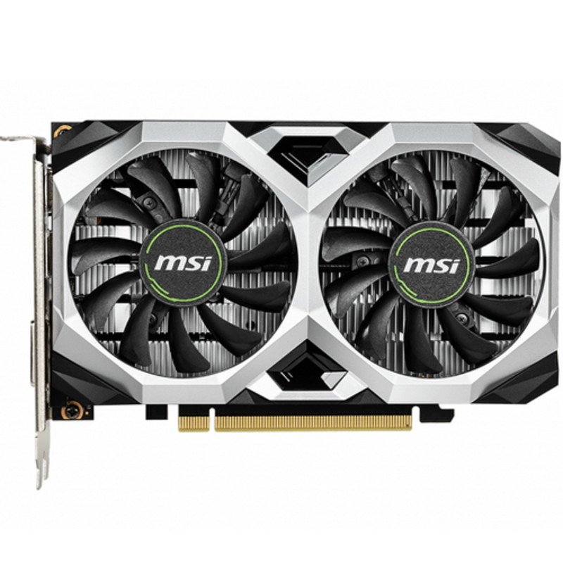 Видеокарта MSI PCI-E GTX 1650 VENTUS XS 4G nVidia GeForce GTX 1650 4096Mb 128bit GDDR5 1485/8000 DVIx1/HDMIx1/DPx1/HDCP Ret