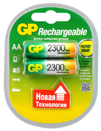 Аккумулятор GP 230AAHC-2DECRC4 40/400 (4 шт. в уп-ке)