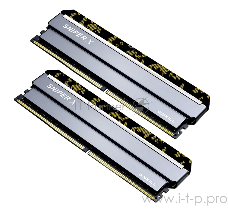 Модуль памяти G.SKILL SNIPER X DIMM DDR4 32GB (2x16GB kit) 3600MHz CL19 1.35V / F4-3600C19D-32GSXKB / Digital Camo